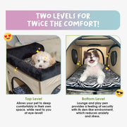 Bedside Lounge Pet Bed - Elevate Comfort for Your Furry Family!