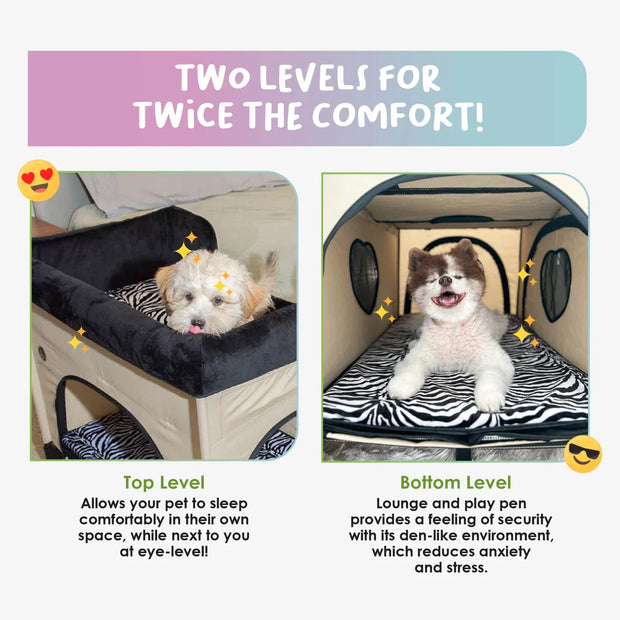 Bedside Lounge Pet Bed - Elevate Comfort for Your Furry Family!