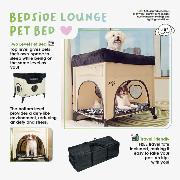 Bedside Lounge Pet Bed - Elevate Comfort for Your Furry Family!
