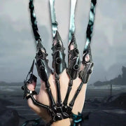 Necromantic Armor Skeleton Skeleton Bracelet and Finger Claws