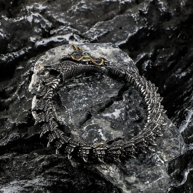 The Ultimate Men's Bracelet – Dragon Strength, Eagle Vision, Pure Steel