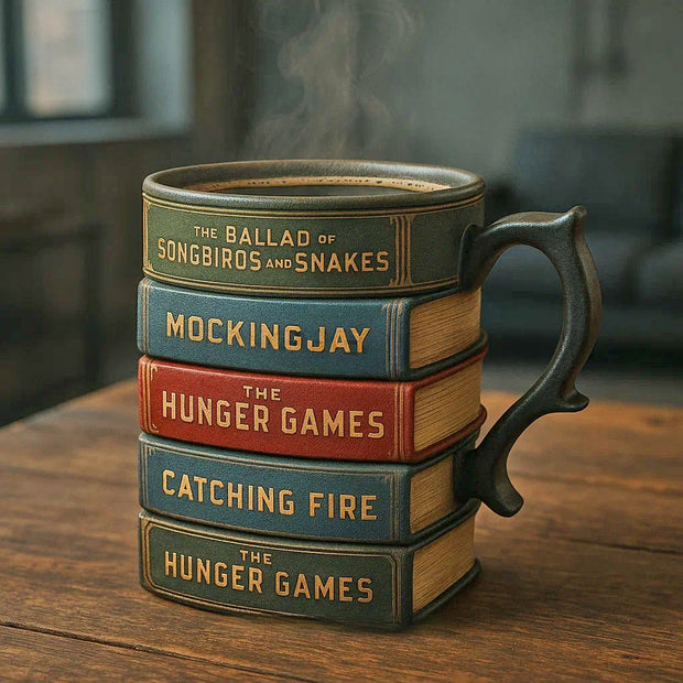 This Mug Looks Like a Book Stack — But Feels Like Pure Magic in Your Hands!