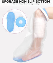 Shower Like You’re Not Injured! Ultimate Waterproof Cast Cover – No Leaks, No Slips, Just Freedom!