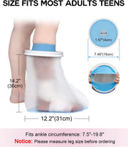 Shower Like You’re Not Injured! Ultimate Waterproof Cast Cover – No Leaks, No Slips, Just Freedom!