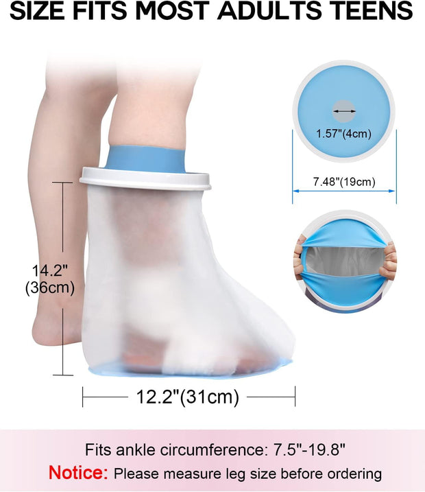 Shower Like You’re Not Injured! Ultimate Waterproof Cast Cover – No Leaks, No Slips, Just Freedom!