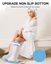 Shower Like You’re Not Injured! Ultimate Waterproof Cast Cover – No Leaks, No Slips, Just Freedom!