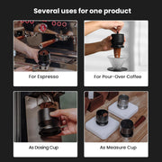 All-in-One Coffee Grinder  – Smooth Grind, Easy Dosing & Flavor-Boosting Sifter Set